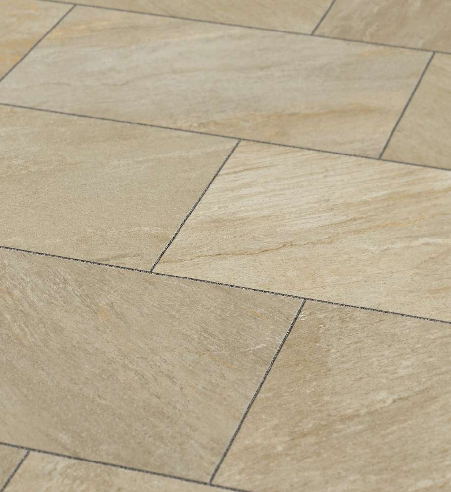 Terrassenplatten, Keramik, Quarzitoptik gold, 80x40x3cm, 2.Wahl