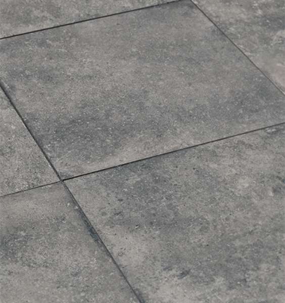 Terrassenplatten, Keramik, dunkelgrau, 60x60x2cm, 2.Wahl