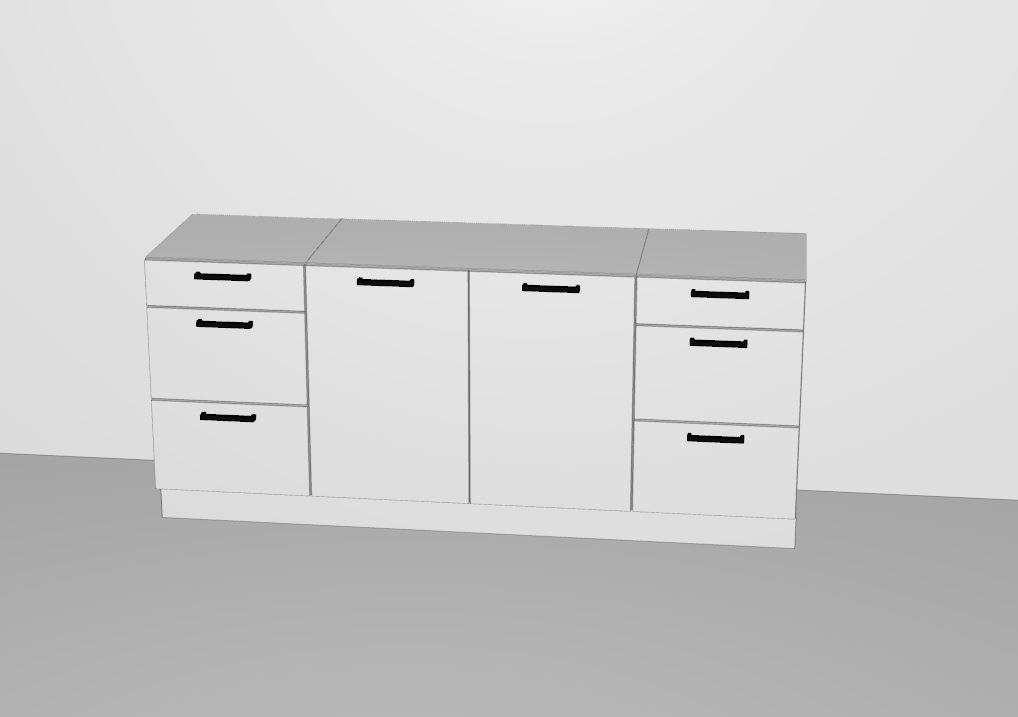 Küchenelemente Cubo Base