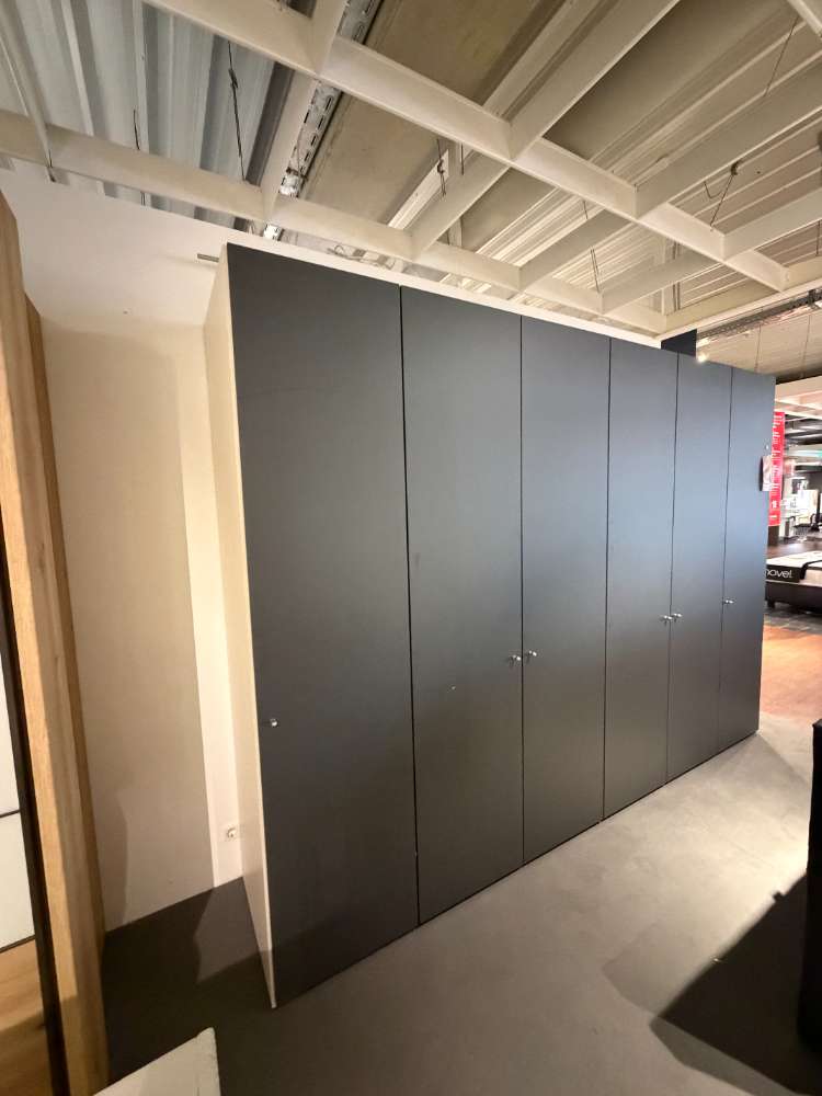 MÖBEL, JUTZLER, DREHTÜRENSCHRANK, ANTHRAZIT/ WEIß, XXXLUTZ