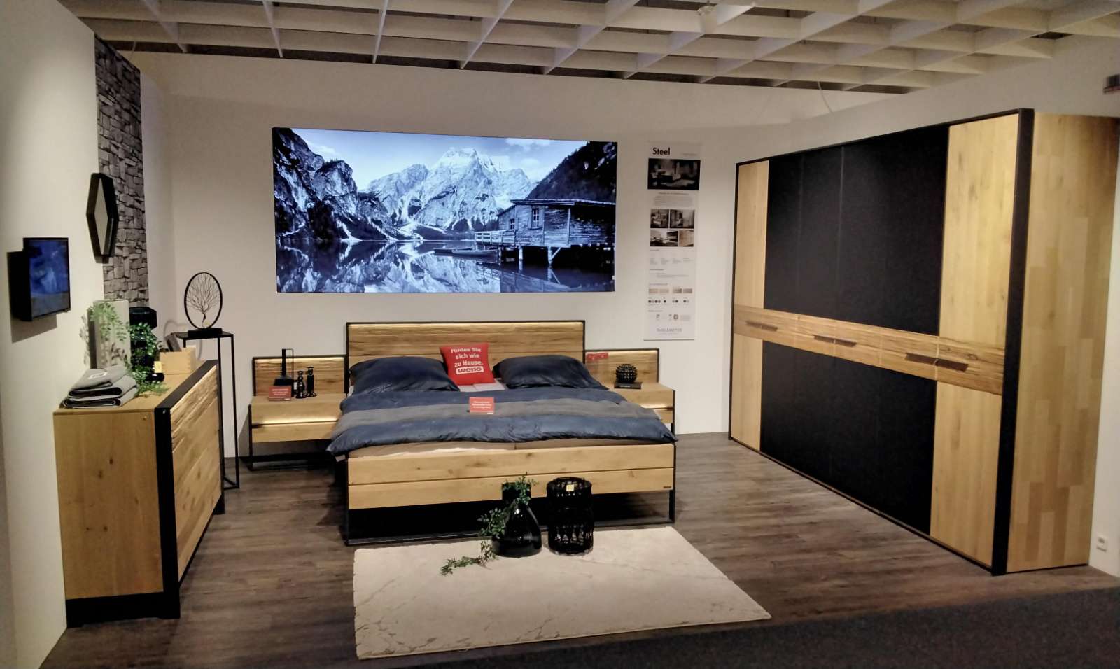 Schlafzimmer Steel