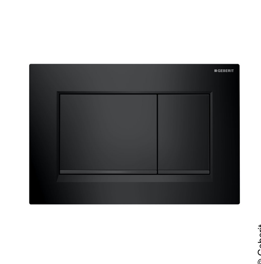 Geberit Sigma20 Betätigungsplatte Square schwarz