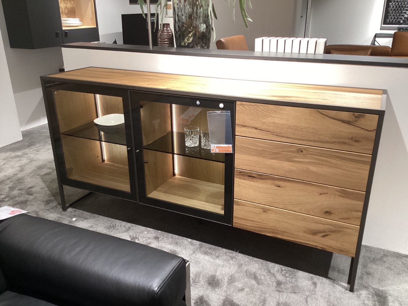 Möbel, Venjakob, Sideboard Tagena, ca. 183x90x43cm, Eiche