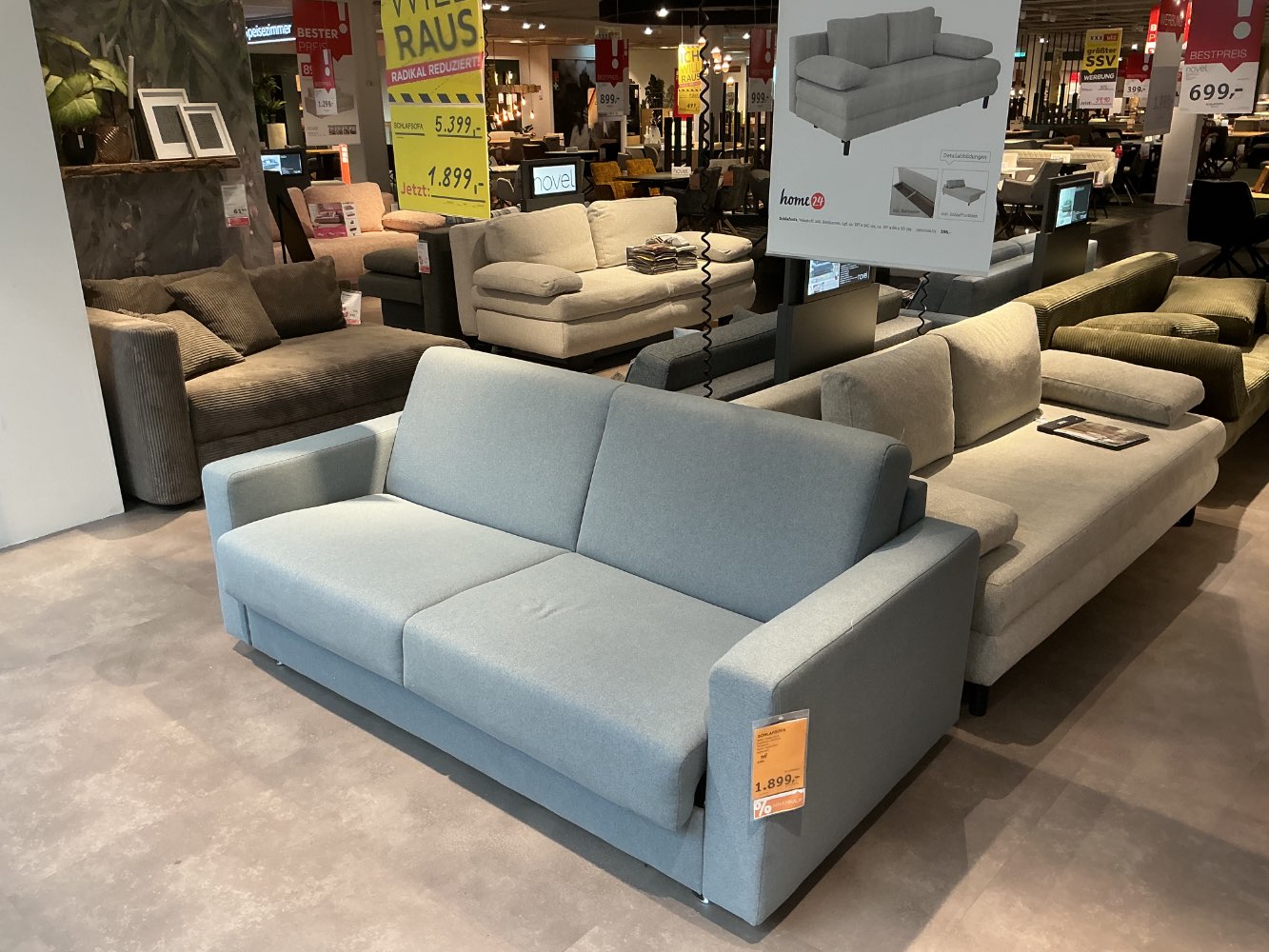 Schlafsofa Bali 195x84x100cm – XXXLutz Fellbach