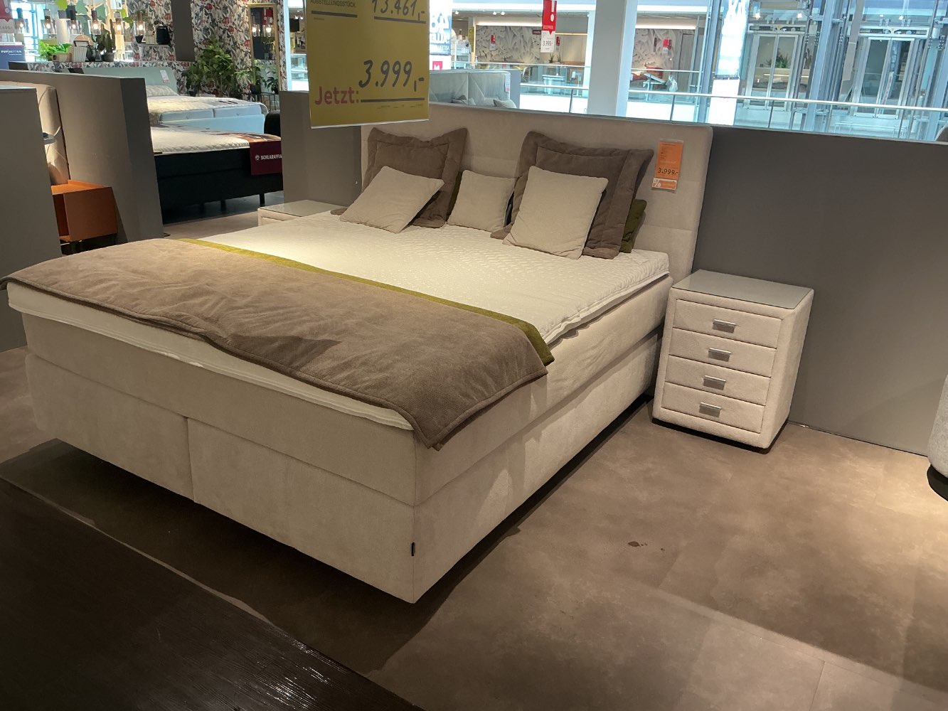Dieter Knoll Boxspringbett 180x200cm – XXXLutz Fellbach