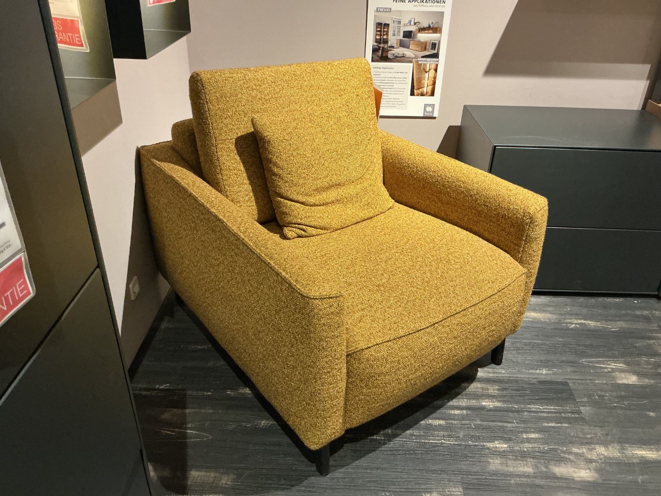 Musterring Sessel Boucle Cognac – XXXLutz Fellbach