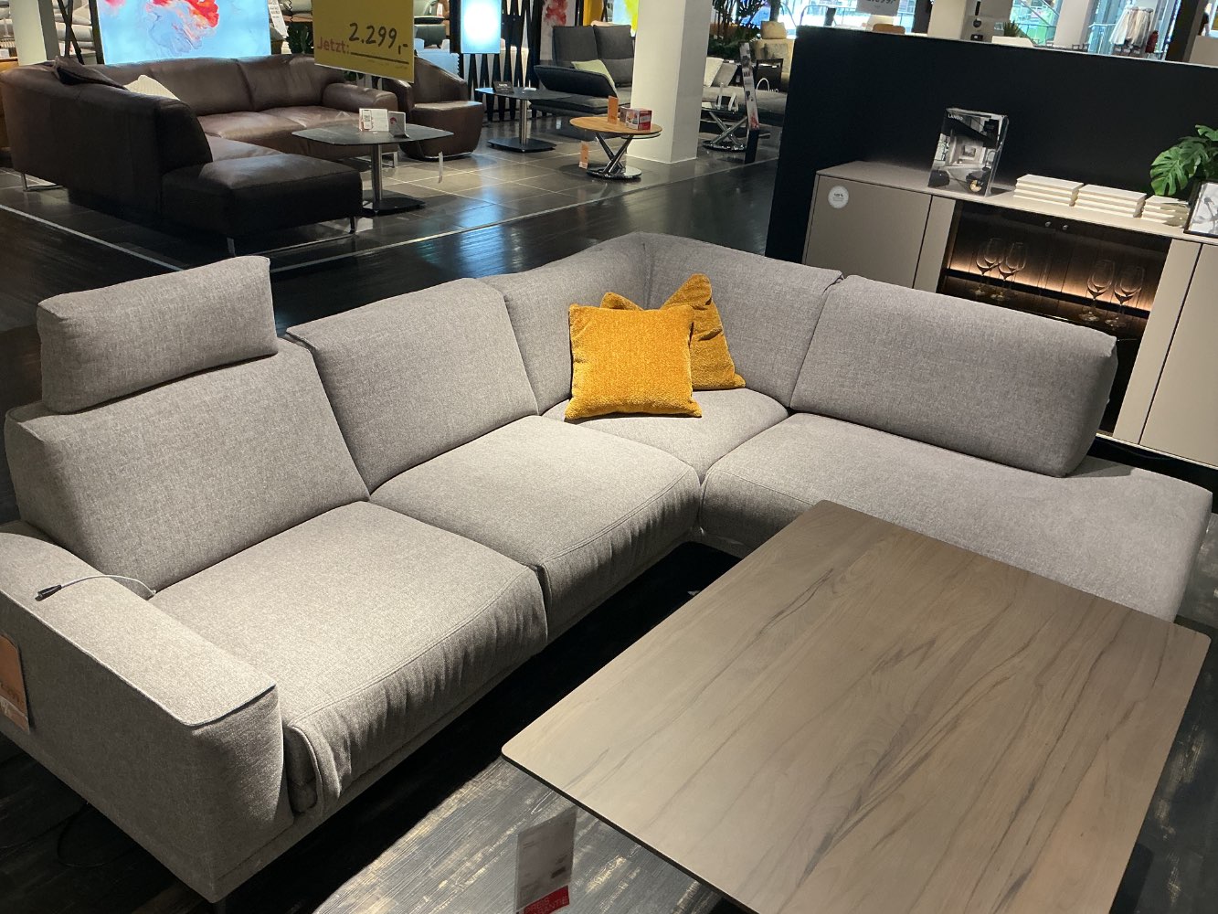 Johann Jakob Ecksofa grau 260x210cm – XXXLutz Fellbach