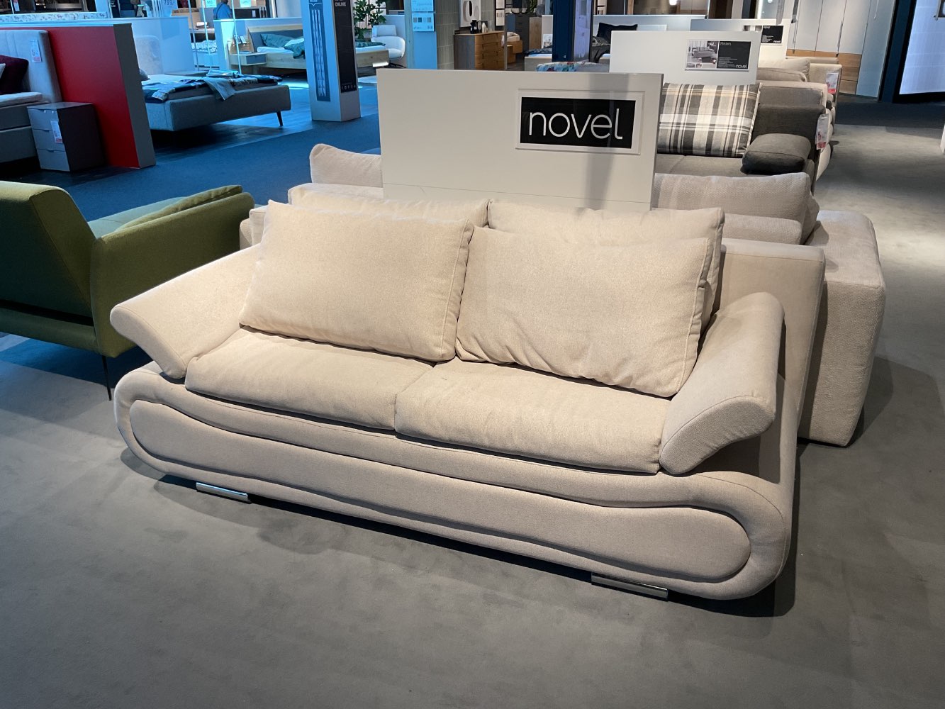 XXXLutz Ausstellungsstück Möbel Schlafsofa Novel beige