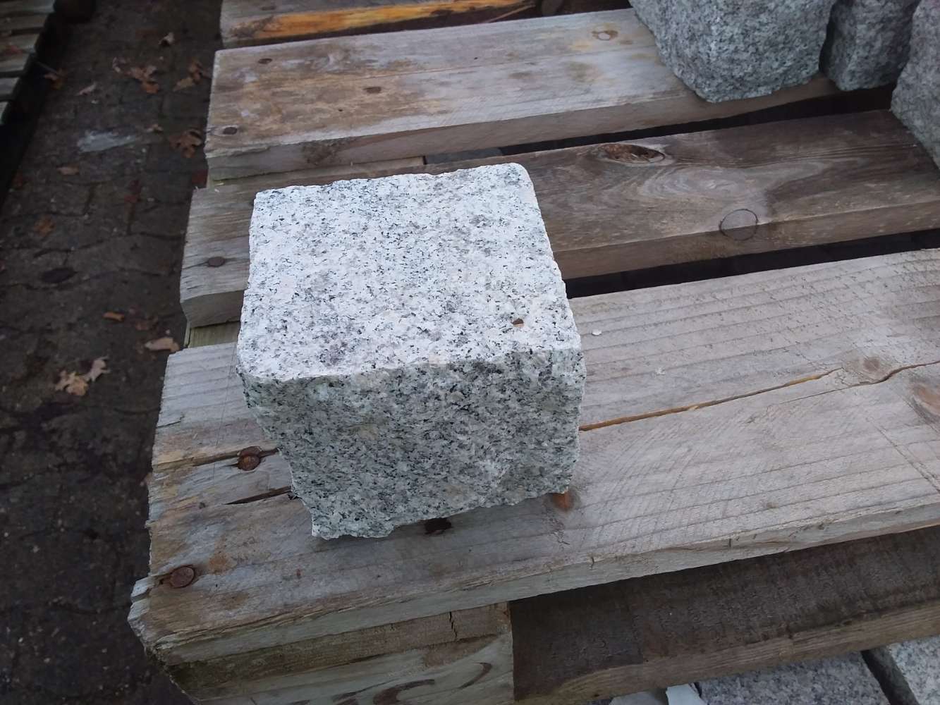 Granit Pflastersteine 10x10x10 Pflasterwürfel
