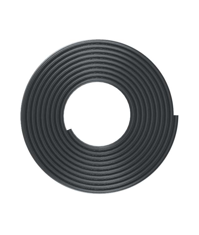 BENZ PROFESSIONAL PVC-Profil für Aluschiene, 50 m/Rolle