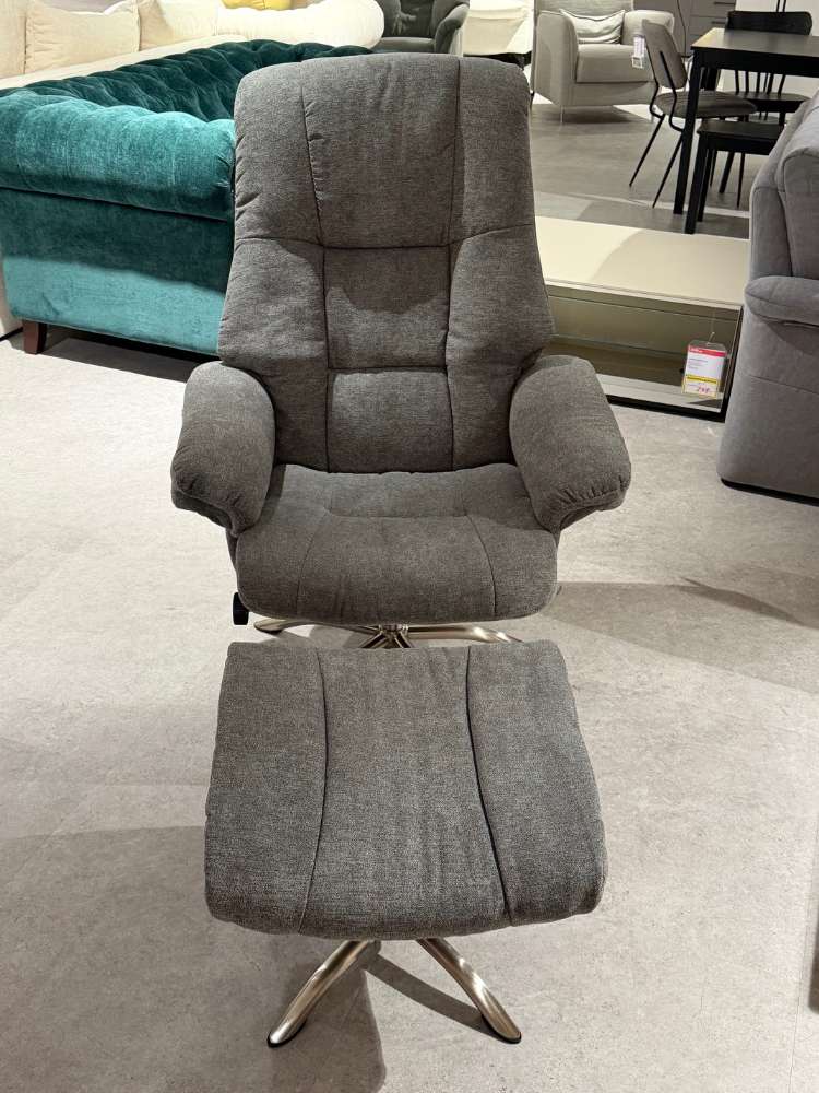 Relaxsessel mit Hocker Faye