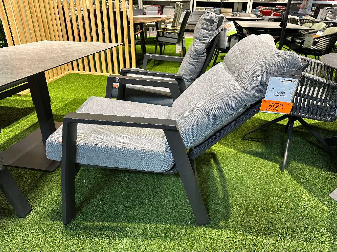 Loungesessel - Sessel - Gartenstuhl - verstellbar