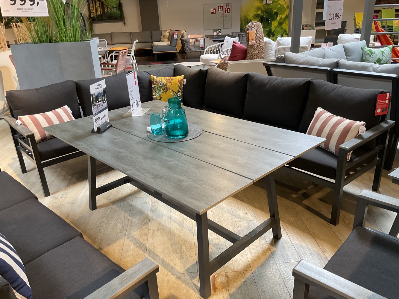XXXLutz Loungegarnitur Gartensofa Set Olympia Amatio MÖBEL