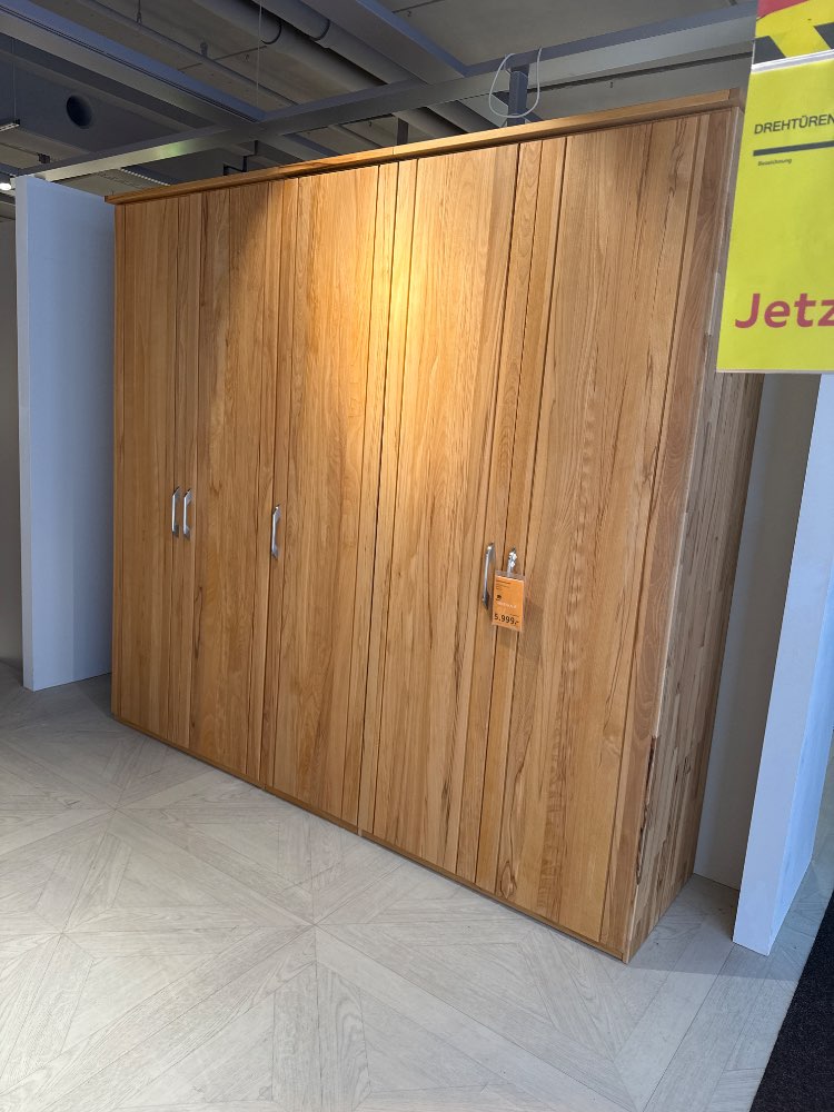 Möbel, Drehtürenschrank, Massivholz, XXXLutz