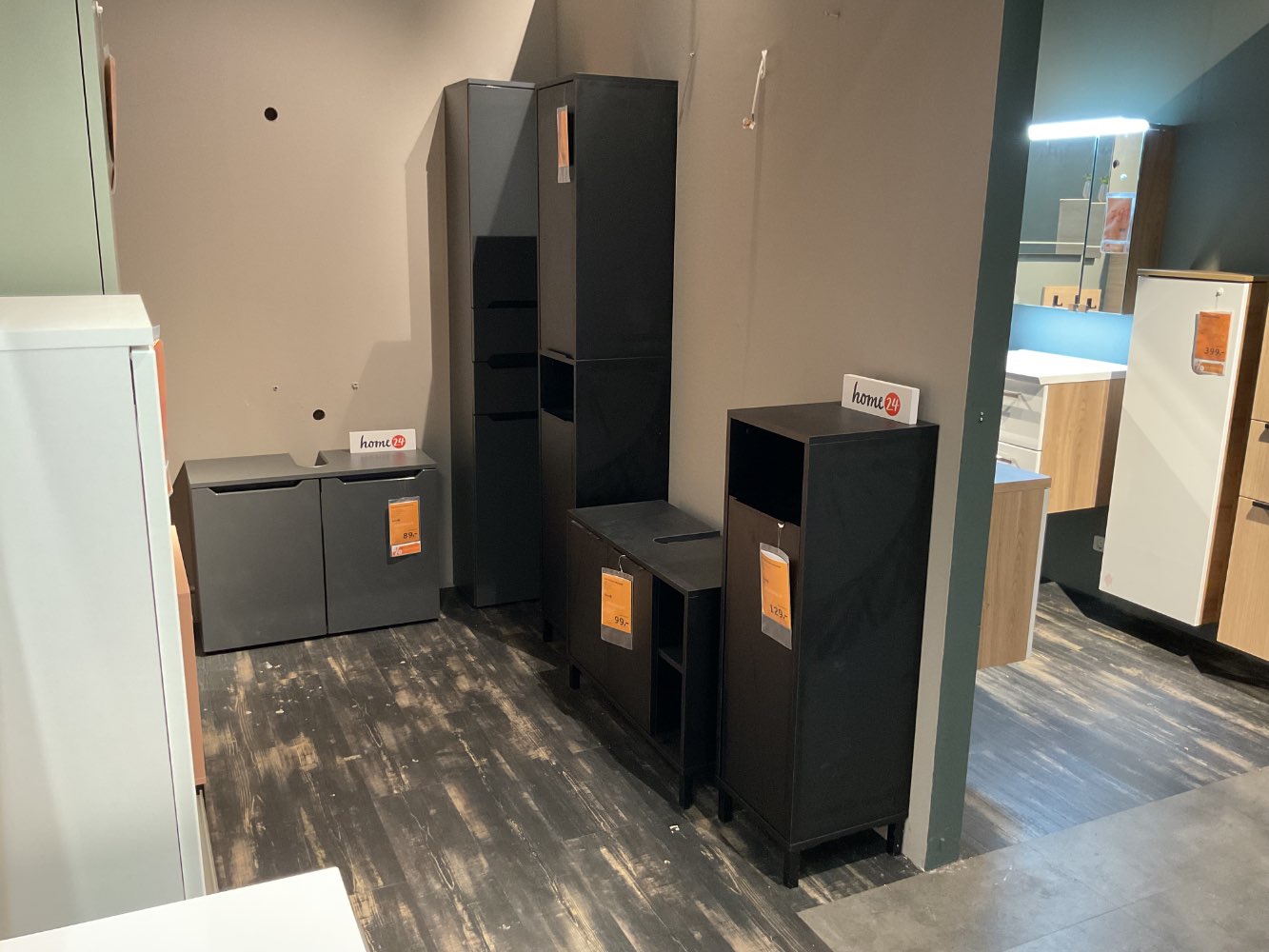 XXXLutz Ausstellungsstück Möbel Hochschrank Inova schwarz