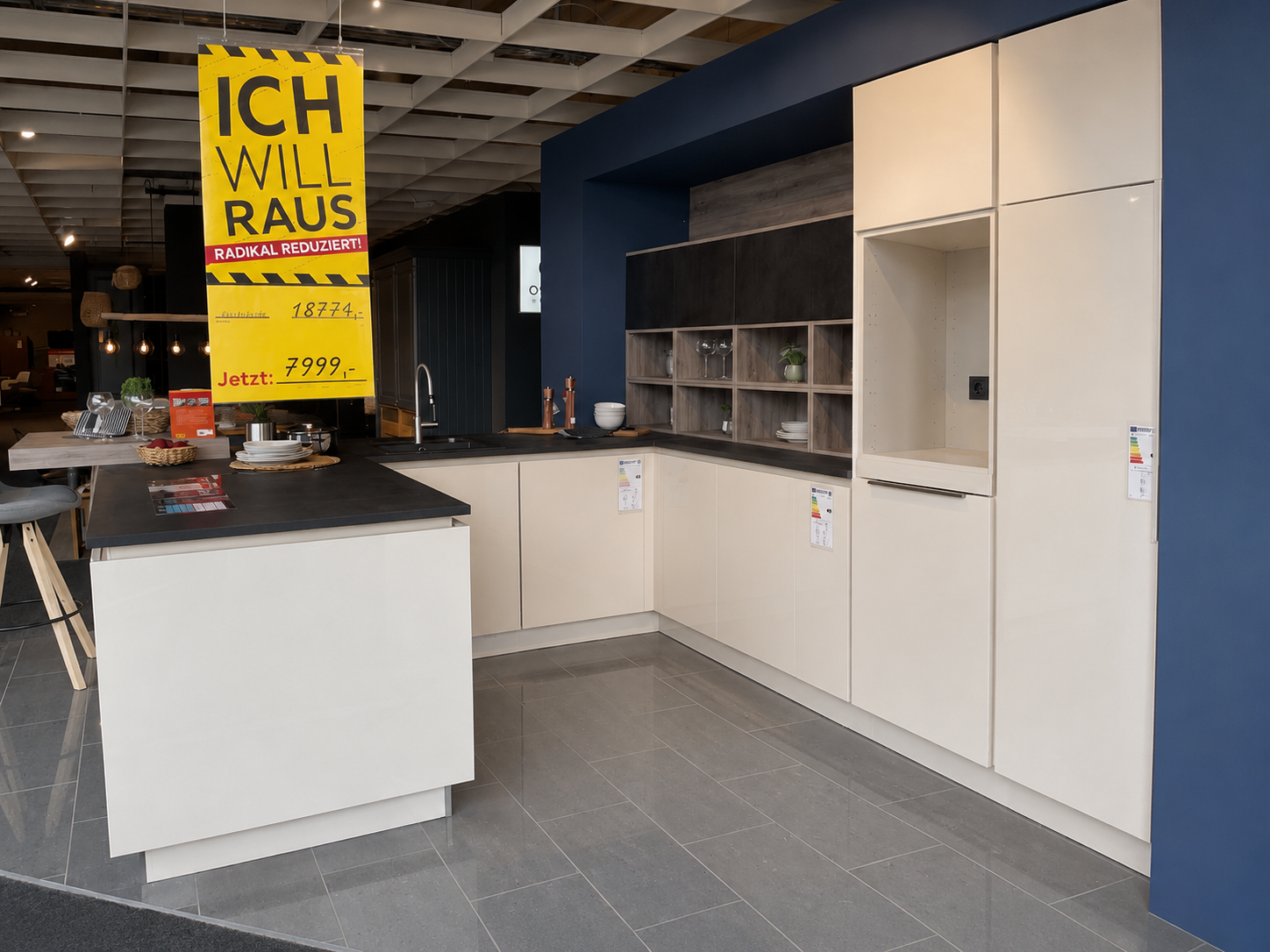 MÖBEL Einbauküche Häcker Küchen Laser Brillant XXXLutz