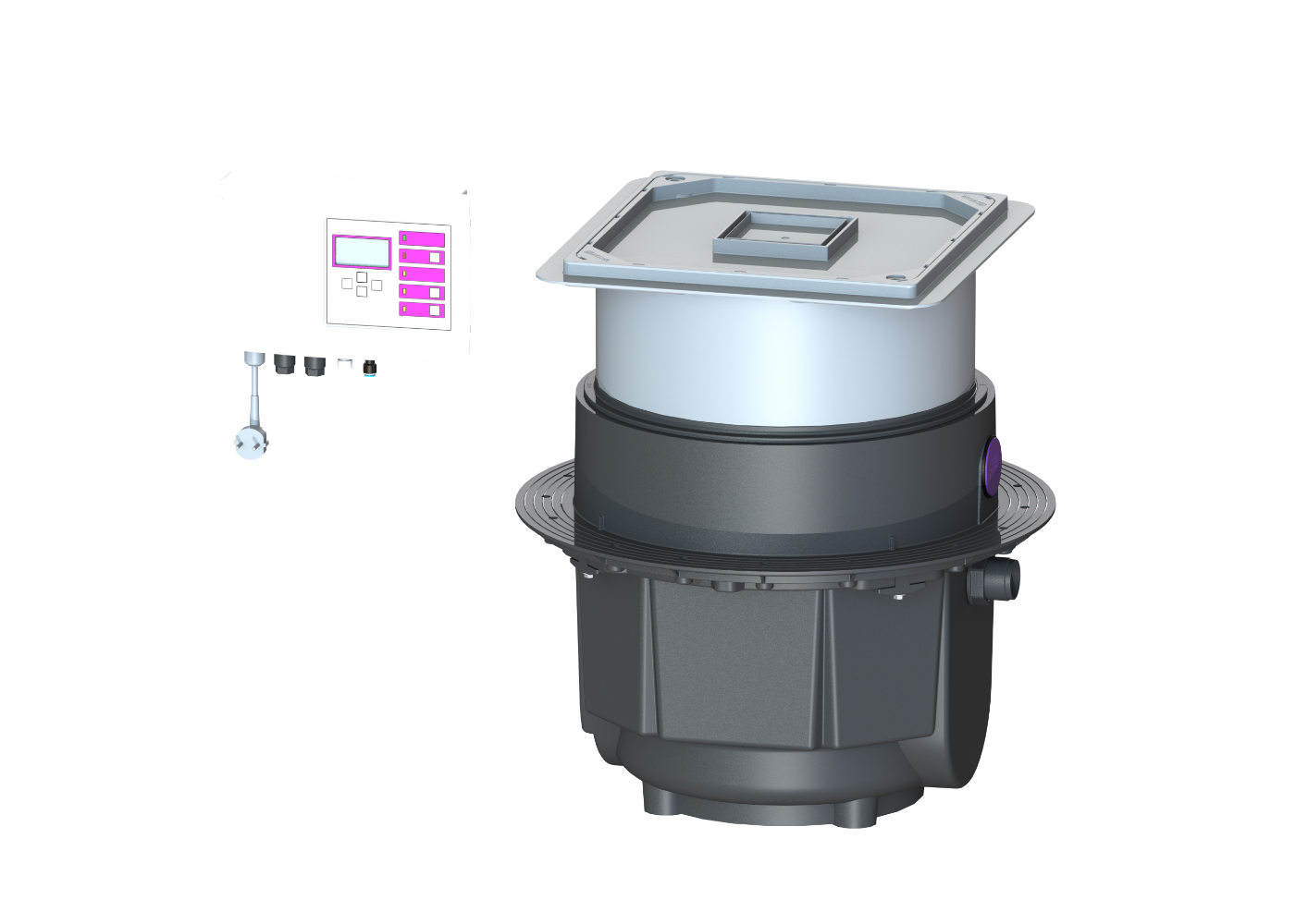 KESSEL Hebeanlage Aqualift S 28530-C Duo-Anlage mit Comfort-Schal