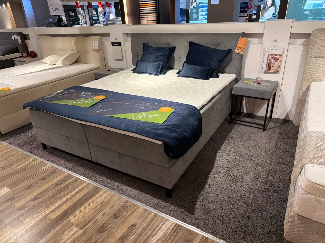 Möbel Boxspringbett Eltta mit Nakos XXXLutz Hirschaid