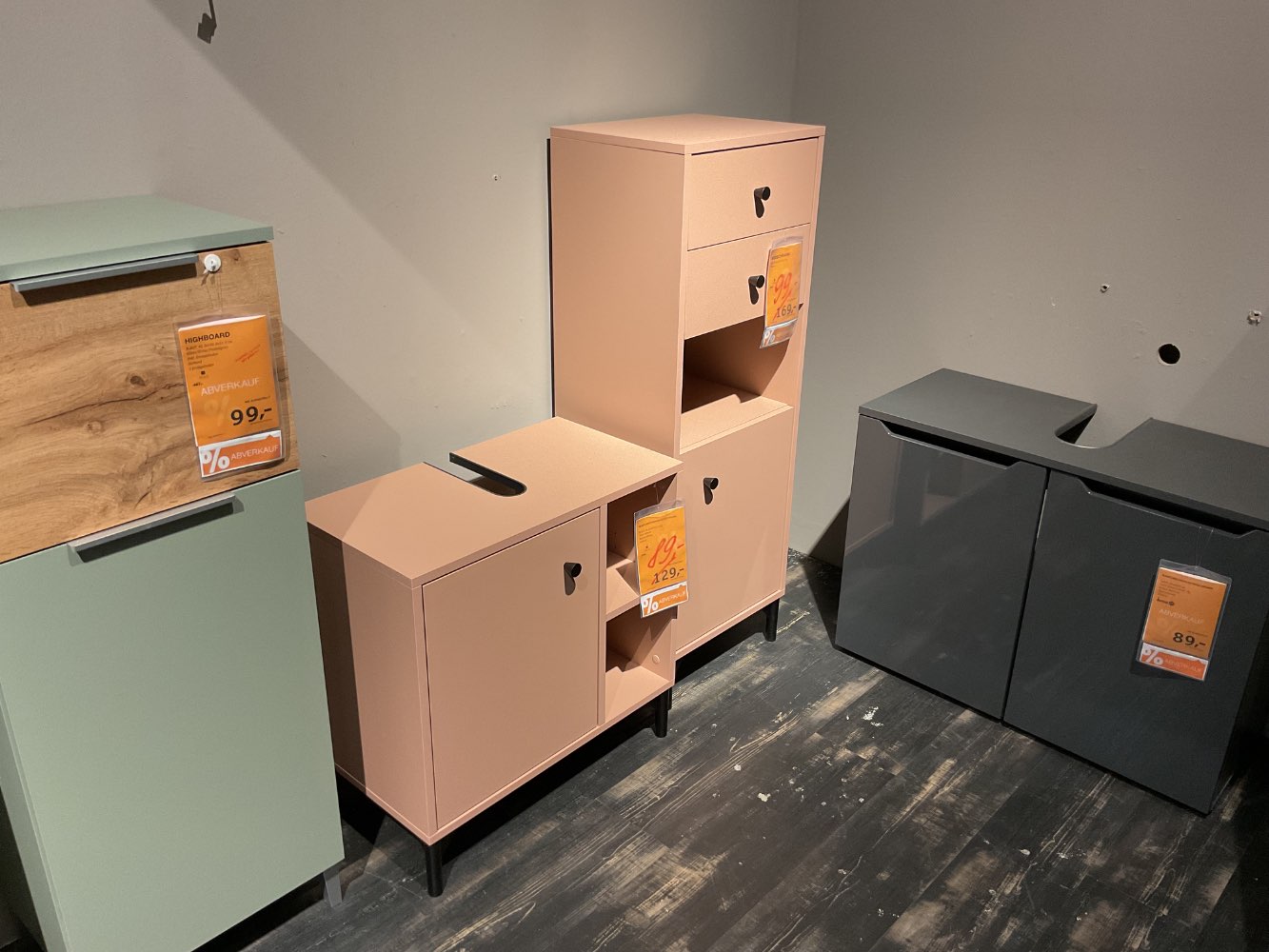 XXXLutz Ausstellungsstück Möbel Waschbeckenunterschrank Smash apr