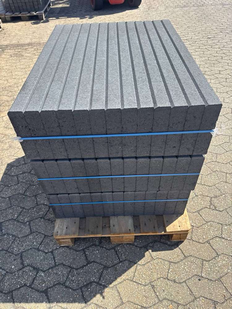 JASTO Randsteine 6x25x100 cm Anthrazit (2.Wahl)