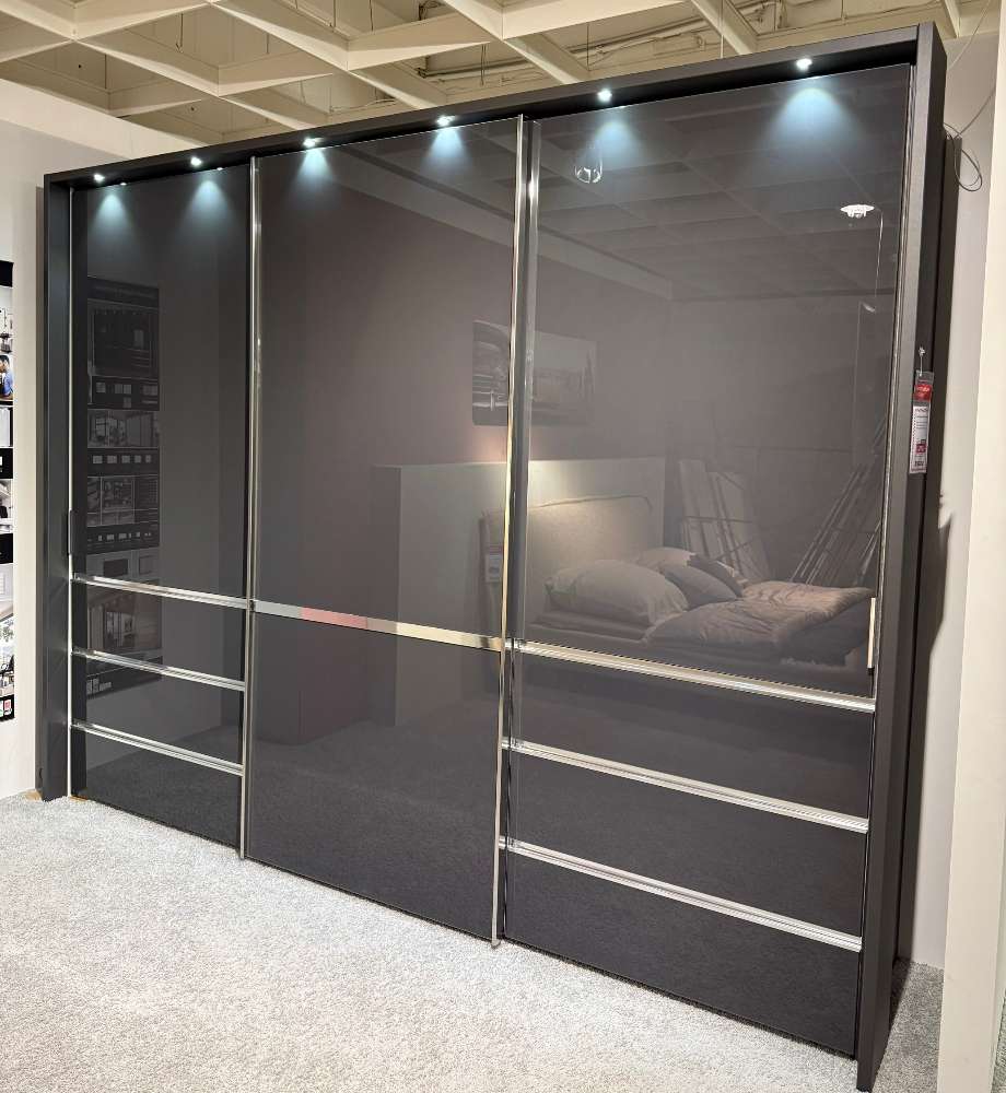 Schwebetürenschrank Graphit⚡️Sparpreis⚡️