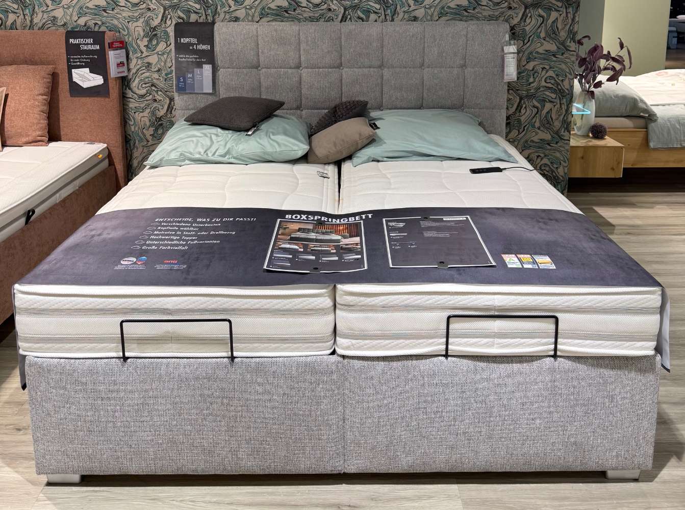 Motor-Boxspringbett 180×200⚡️Sparpreis⚡️