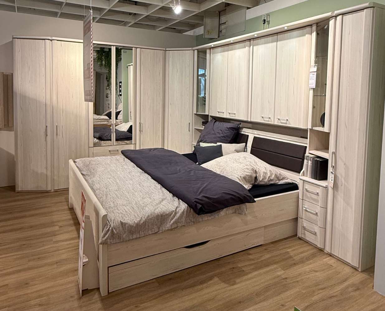 Schlafzimmer komplett Polar-Lärche-Nachbildung⚡️Sparpreis⚡️