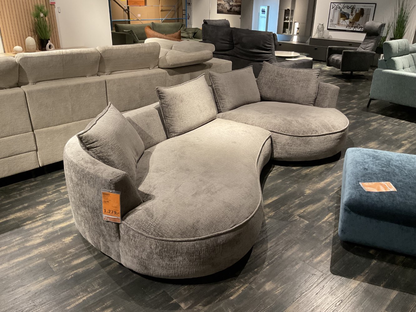 XXXLutz Ausstellungsstück Möbel Bigsofa Buckley grau