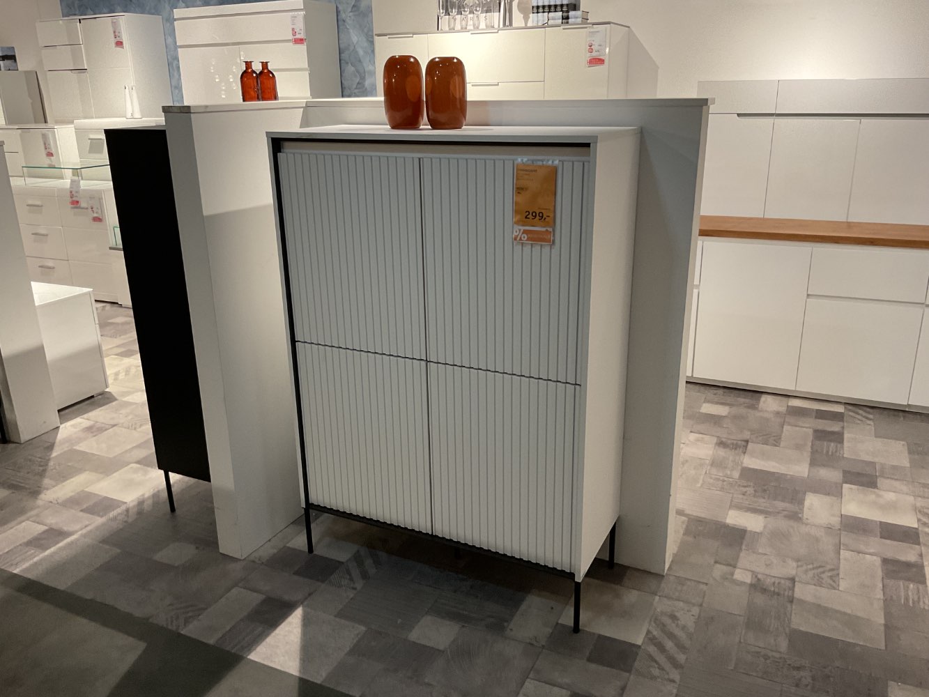 XXXLutz Ausstellungsstück Möbel Highboard Noto weiß