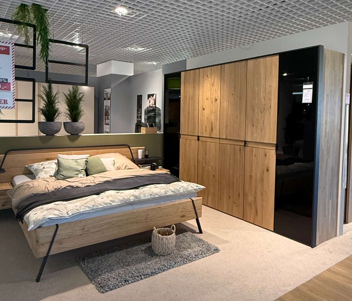 Schlafzimmer komplett Wildeiche massiv⚡️Sparpreis⚡️
