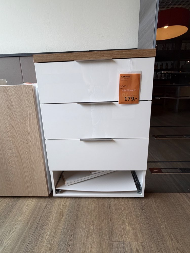 Kommode, Kleinmöbel, ca. 60cm, Weiß, XXXLutz