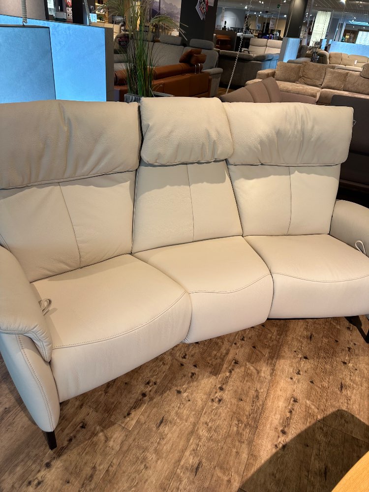Trapezsofa, Polstergarnitur, Sofa, Couchgarnitur, 3-Sitzer
