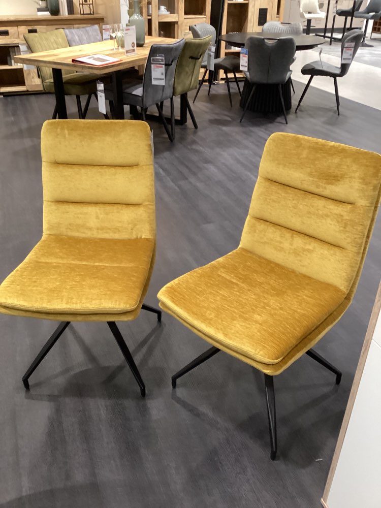 2er set Stühle cole Factory Gold
