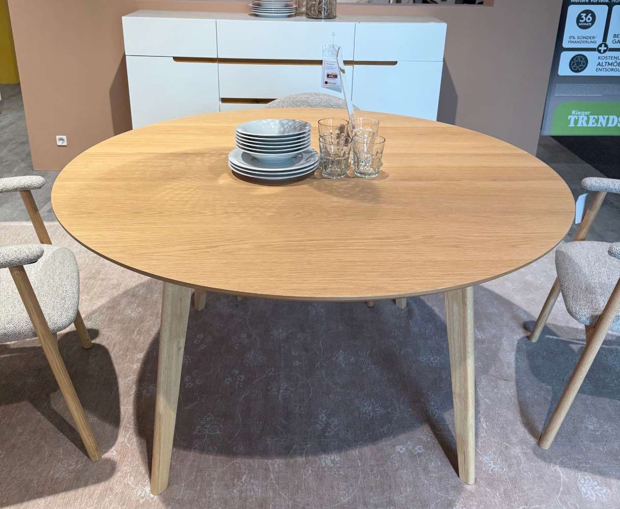 Esstisch rund Eiche MDF⚡️Sparpreis⚡️
