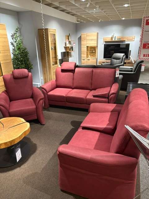 2-Sitzer und 3-Sitzer mit Sessel