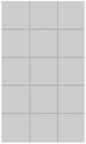 V&B Mosaik Unit One grau 10x10cm