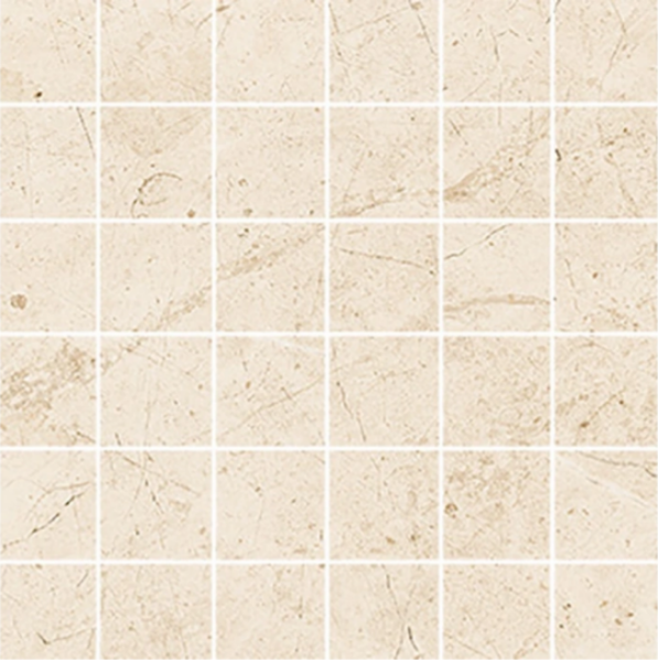 Aventuro Mosaikbogen Madison Feinsteinzeug  marmol beige 5x5cm
