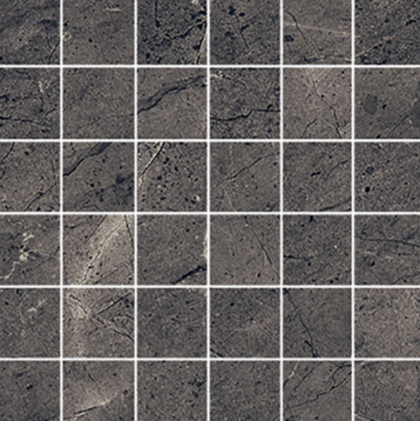 Aventuro Mosaikbogen Madison Feinsteinzeug marmol dark 5x5cm