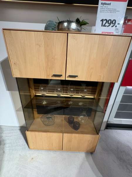 Highboard, Vitrine, Schrank, Hochschrank