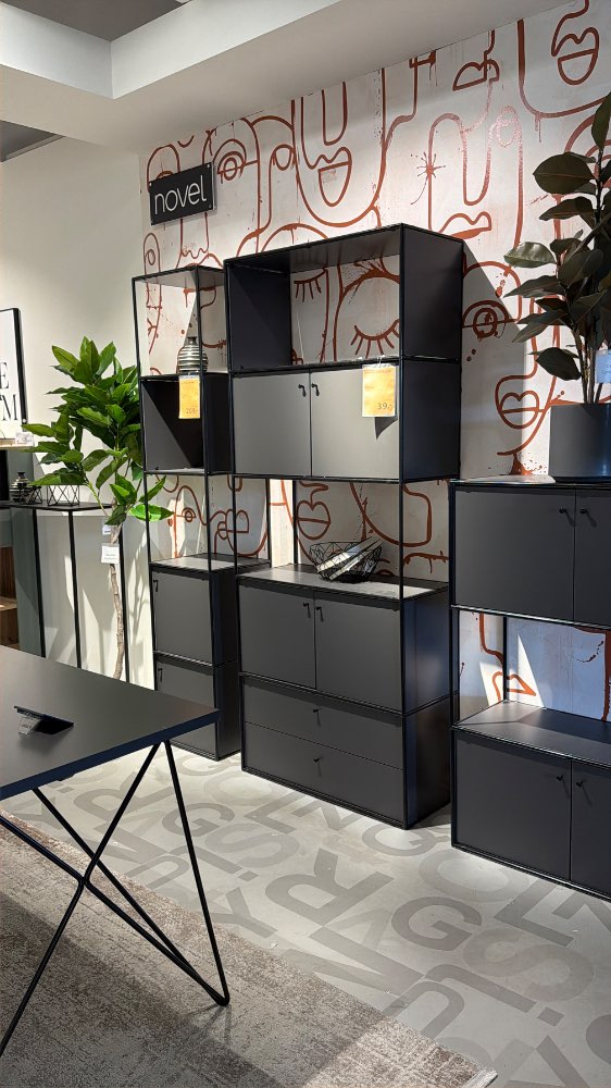 Büro, Büro Abt., ca. 250cm, Anthrazit, XXXLutz