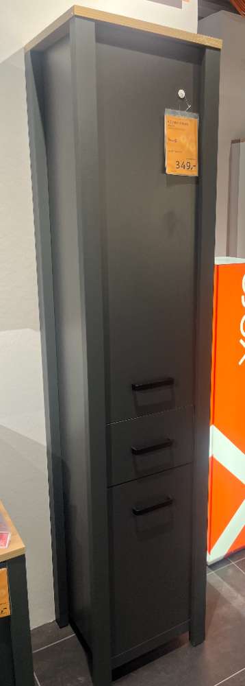 Möbel, Badezimmer Hochschrank Anthrazit, XXXLutz