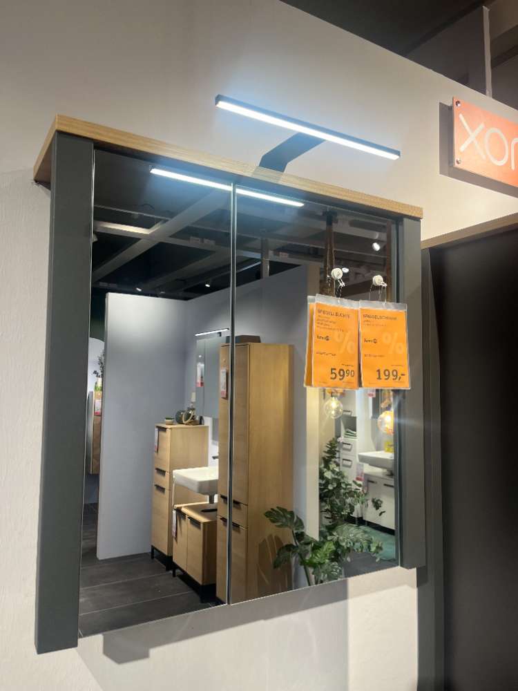 Möbel, Badezimmer Spiegelchrank Anthrazit, XXXLutz