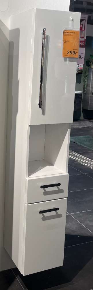 Möbel, Badezimmer Hochschrank Weiss Hochglanz, XXXLutz