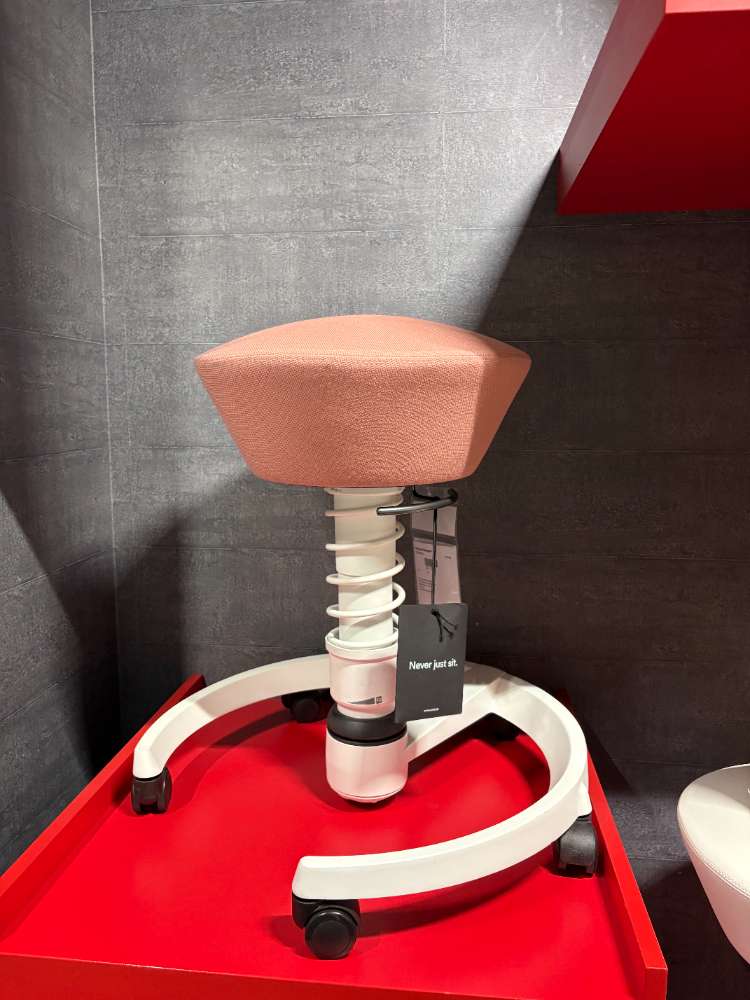 Bürostuhl Swopper blassrosa / aeris