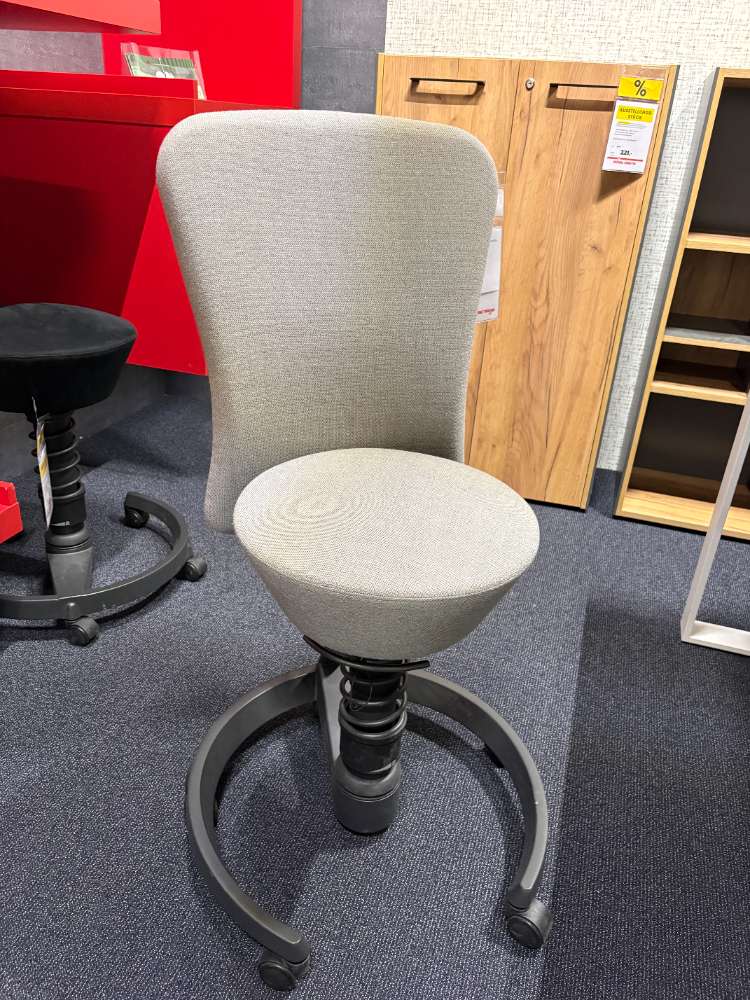 Bürostuhl mit Lehne Swopper grau / aeris