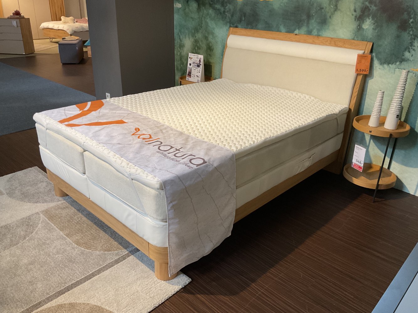 Möbel,Boxspringbett Donna,140/200cm,Beige,TFK H2,XXXLutz