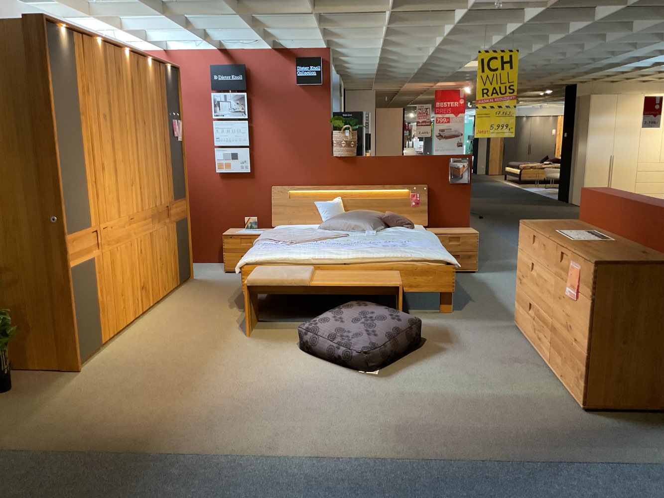 Möbel,Decker,Schlafzimmer Casa Mio,Wildeiche Natur Massiv,XXXLutz