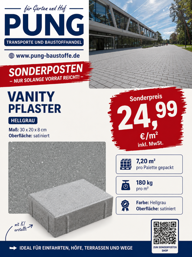Vanity 30x20x8 cm hellgrau satiniert  ( 2.Wahl )