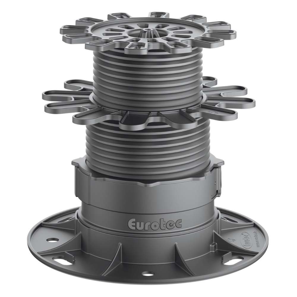 Eurotec Stützteller PRO XL Aufbauhöhe 74 – 168 mm