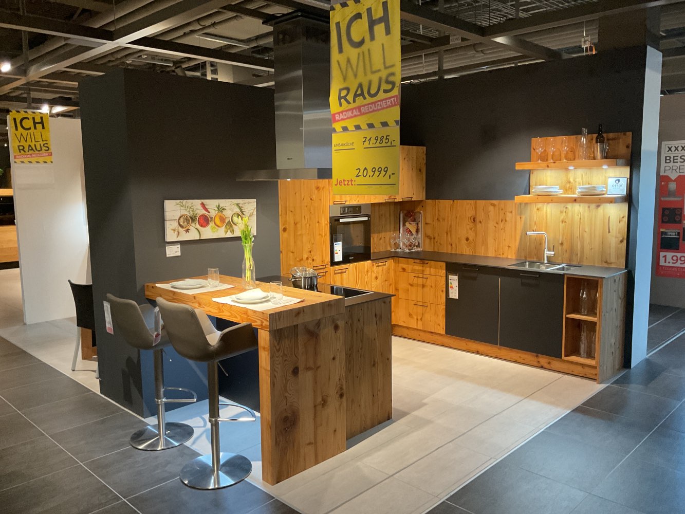 KÜCHE – OSTER  – INKL.GERÄTE – SOFORT VERFÜGBAR